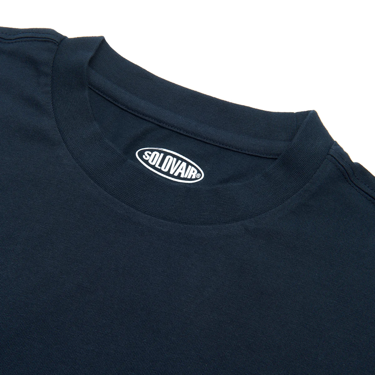 Solovair S/S Logo T-Shirt - Navy - Image 3